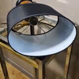 Lamp 1950 foot turn in olive tree, 45x23