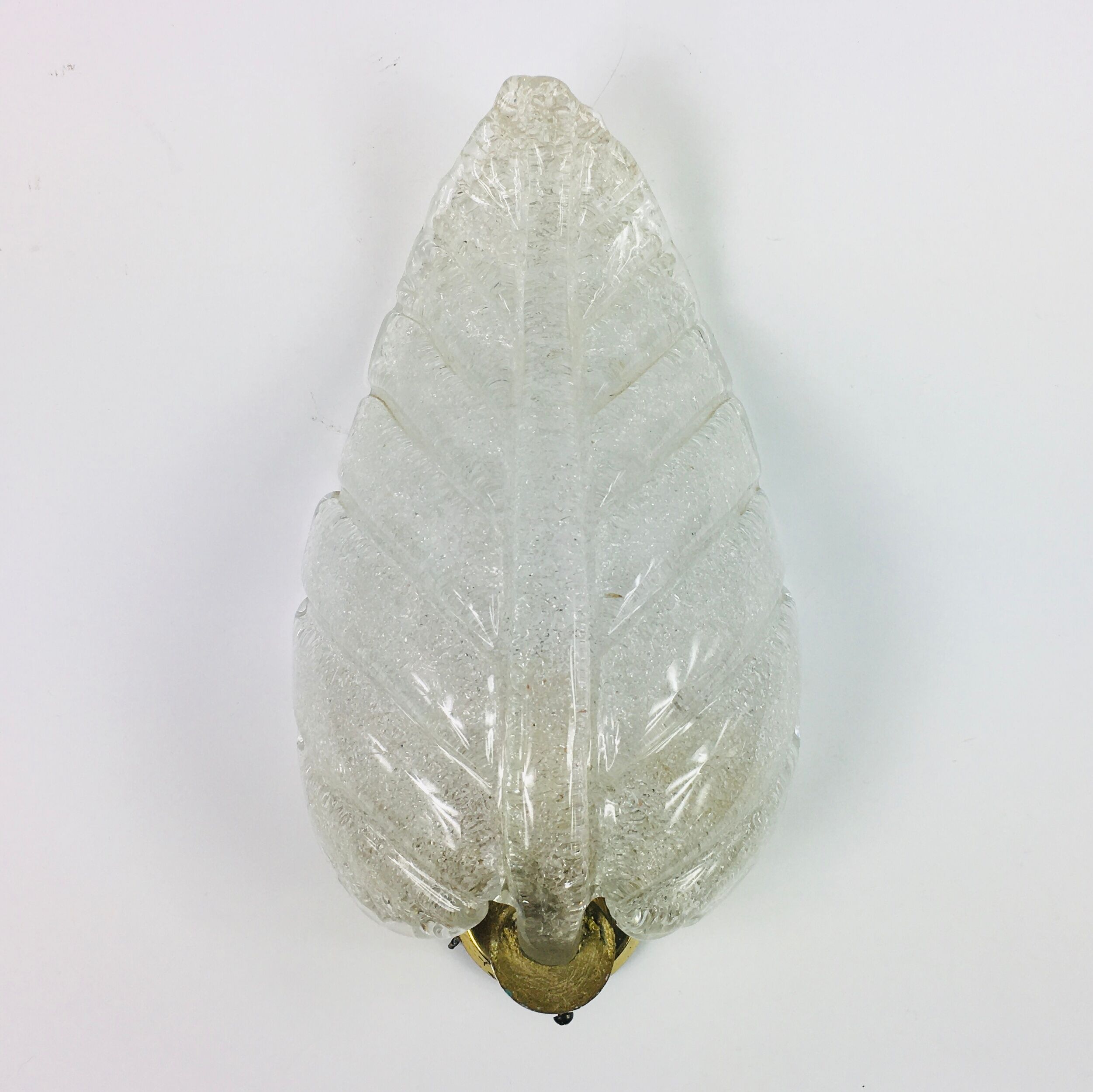 Italian Murano glass sconce from Barovier & Toso, 1950s