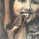 Portrait of a girl signed J Reux JJ