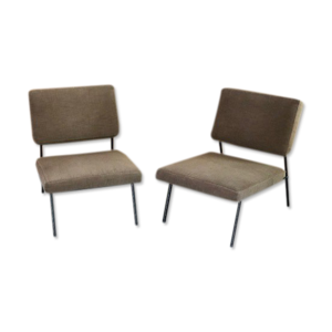 Paire de chauffeuses design Paul