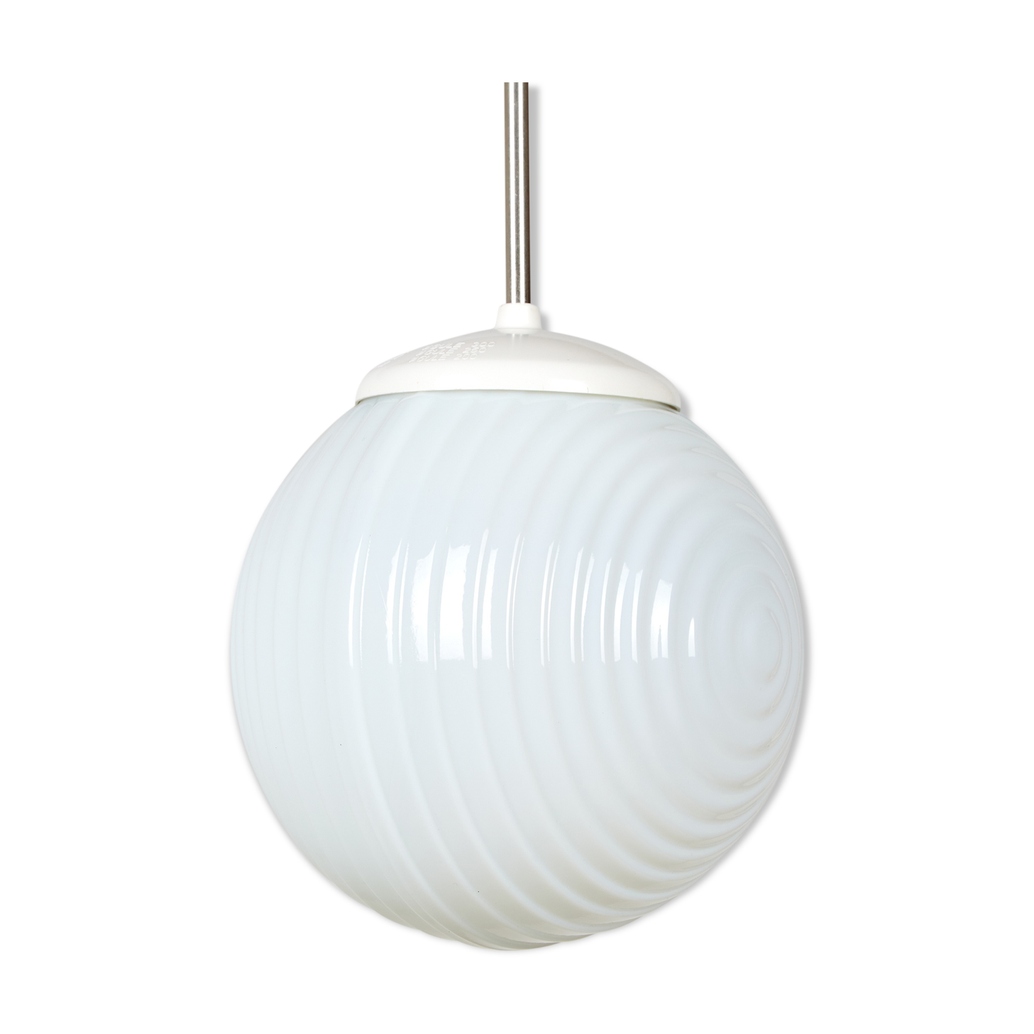 Czechoslovakian glass pendant