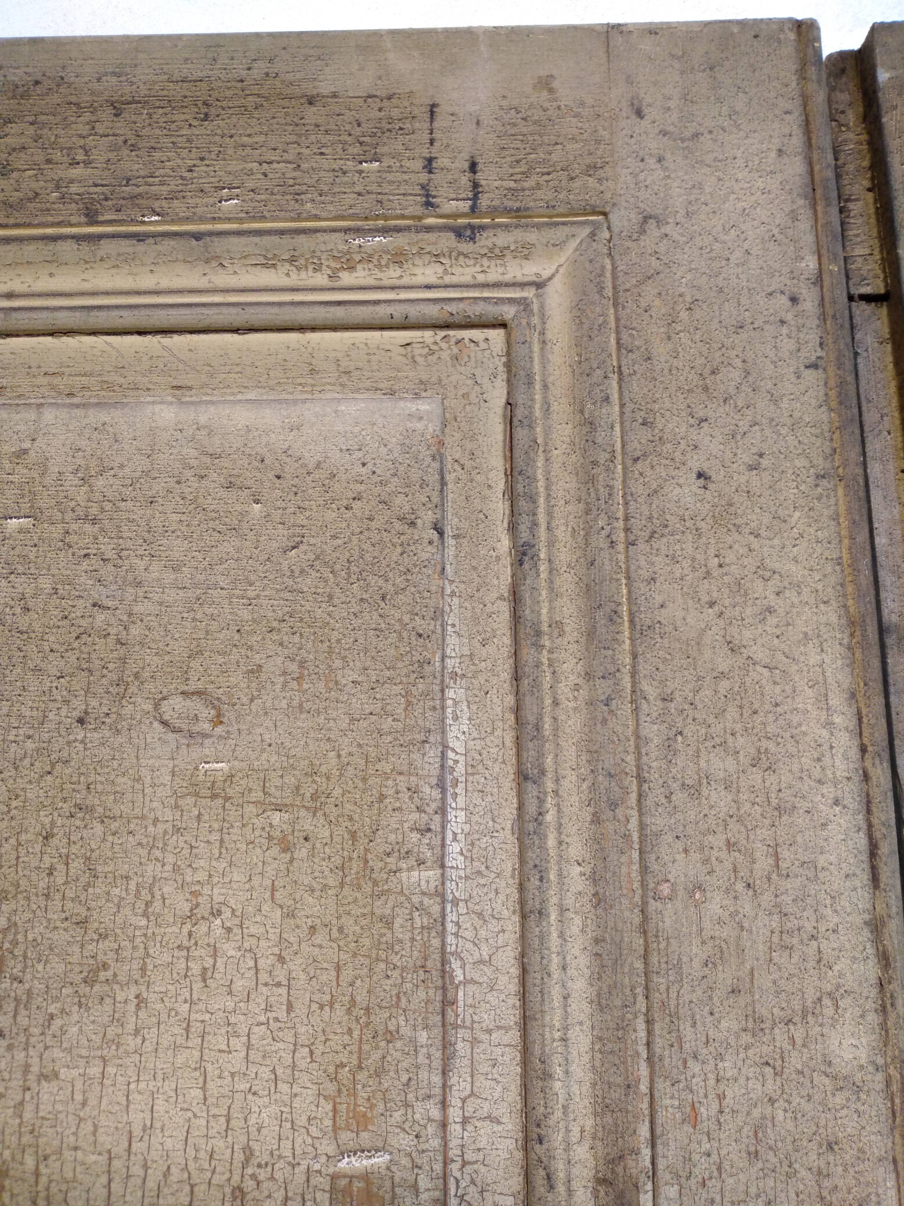 Antique closet doors