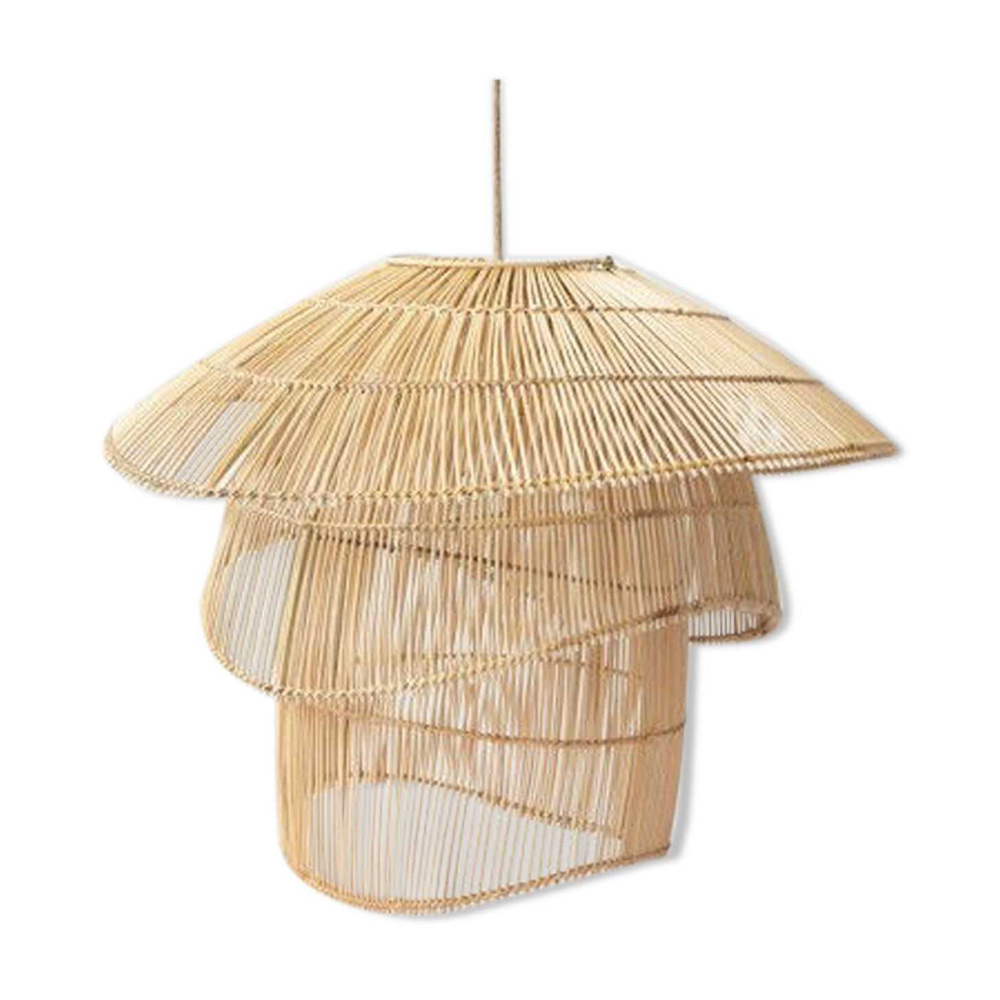 Rattan suspension "lella"