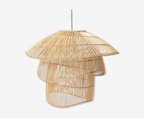 Suspension en rotin "lella"