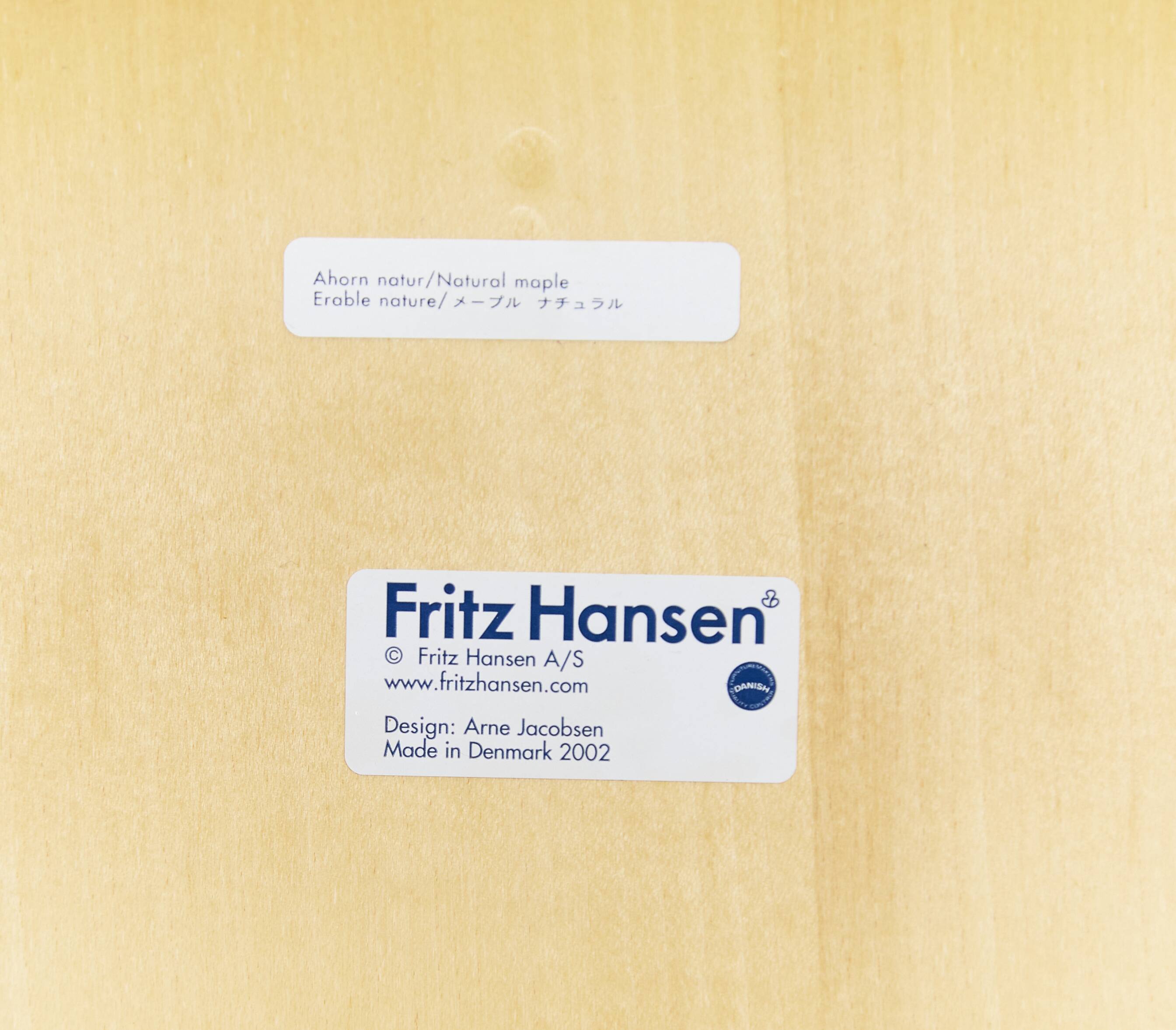 Arne Jacobsen Stuhl 3107 pour Fritz Hansen