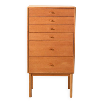 Swedish teak chest of drawers by Ingvar & Ekström for Bodafors