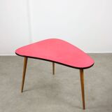 Mid Century Italian Oval Red Table