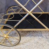 Brass rolling trolley