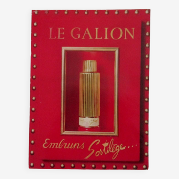 Old advertisement Le Galion Embruns Sortilège