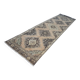 Vintage Turkish hallway rug 106x379 cm