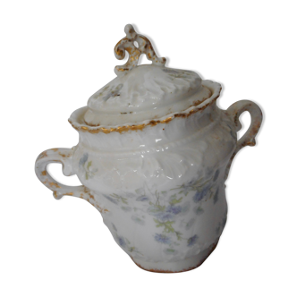 Porcelain sugar bowl