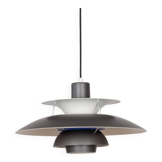 Danish vintage pendant lamp PH 5 by Poul Henningsen, Louis Poulsen, 1958