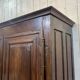 19th century rustic oak wardrobe