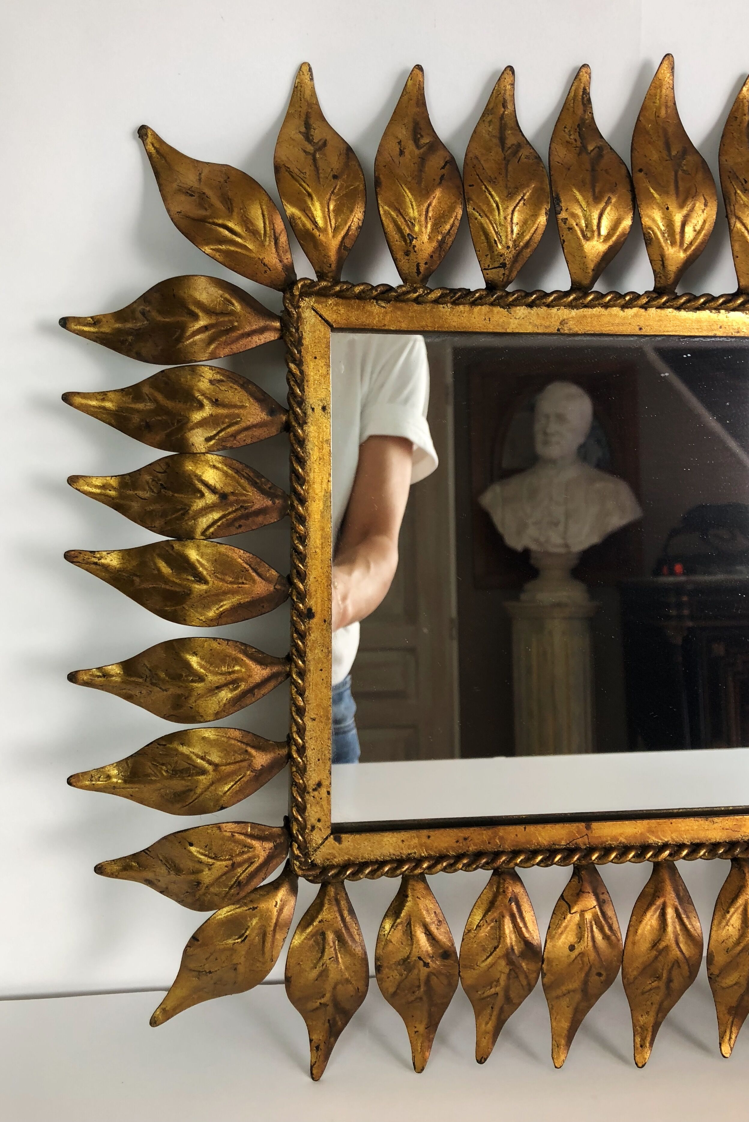Mirror years 70 - 37x55cm
