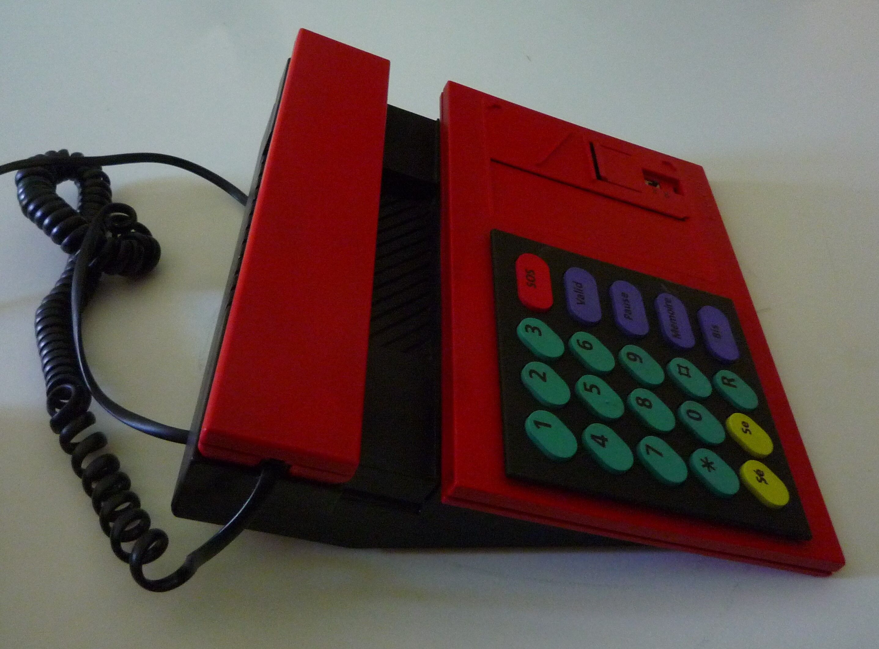 Téléphone Bang & Olufsen, Beocom 2000, millésime 1986, Danemark