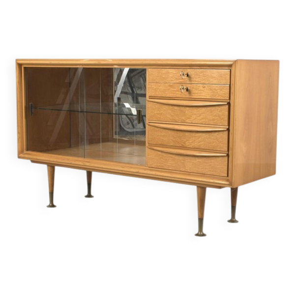 Buffet vintage blond, années 1950