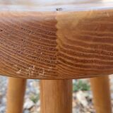 Massue stool, Charlotte Perriand, for Les Arcs 1975