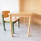Table de cuisine en bois des années 1980