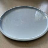 Vintage enameled metal tray