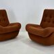Pair of vintage mid-century Atlantis armchairs, 1960s