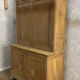 Louis Philippe 2-piece buffet, airbrushed solid walnut