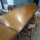 Extendable table in teak Scandinavian SAMCOM 1960