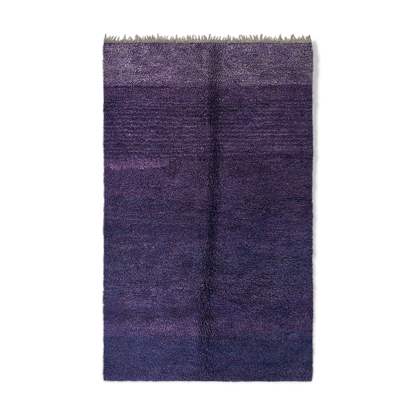 Tapis berbère bleu indigo