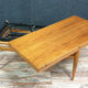 Table basse relevable Smorrebrod scandinave année 50-60
