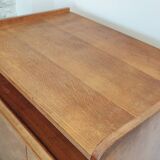 Vintage buffet veneer oak