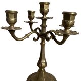 Pair of golden candlesticks