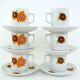 Tasses à café en porcelaine - Winterling Bavaria Germany - vintage années 70