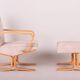 Set of Mid-Century Lounge Set in Oak, 1960s