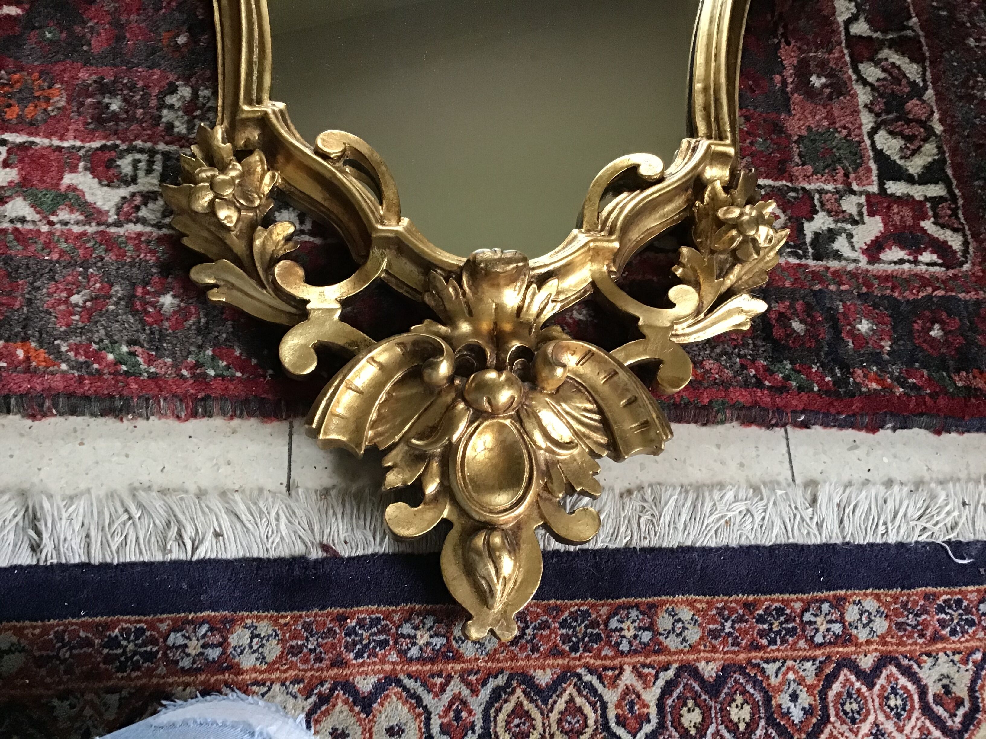 Italian mirror cornucopia