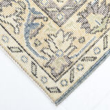 Classic soft blue carpets 216x117cm