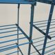 Set of 3 Rigidex iron storage locker shelves 1950s