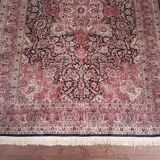 Handmade silk cashmere rug 282×186cm