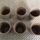 Series of sandstone cups
