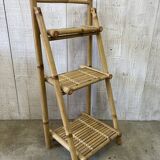 Rattan shelf