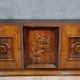Pier Luigi Colli: Art Deco period sideboard in burl and carved wood