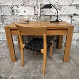 Regain desk in solid elm, 1970s