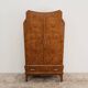 Armoire Cubiste Art Déco en Ronce Années 40 Design Vintage