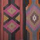 Vintage Turkish hallway rug 78x642 cm