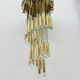 Mid-century design hanging lamp by Ernst Palme , Germany , 1970s