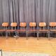 Set of six KN-38 chairs designed by Karl Nothhelfer for VS Möbel, Germany,