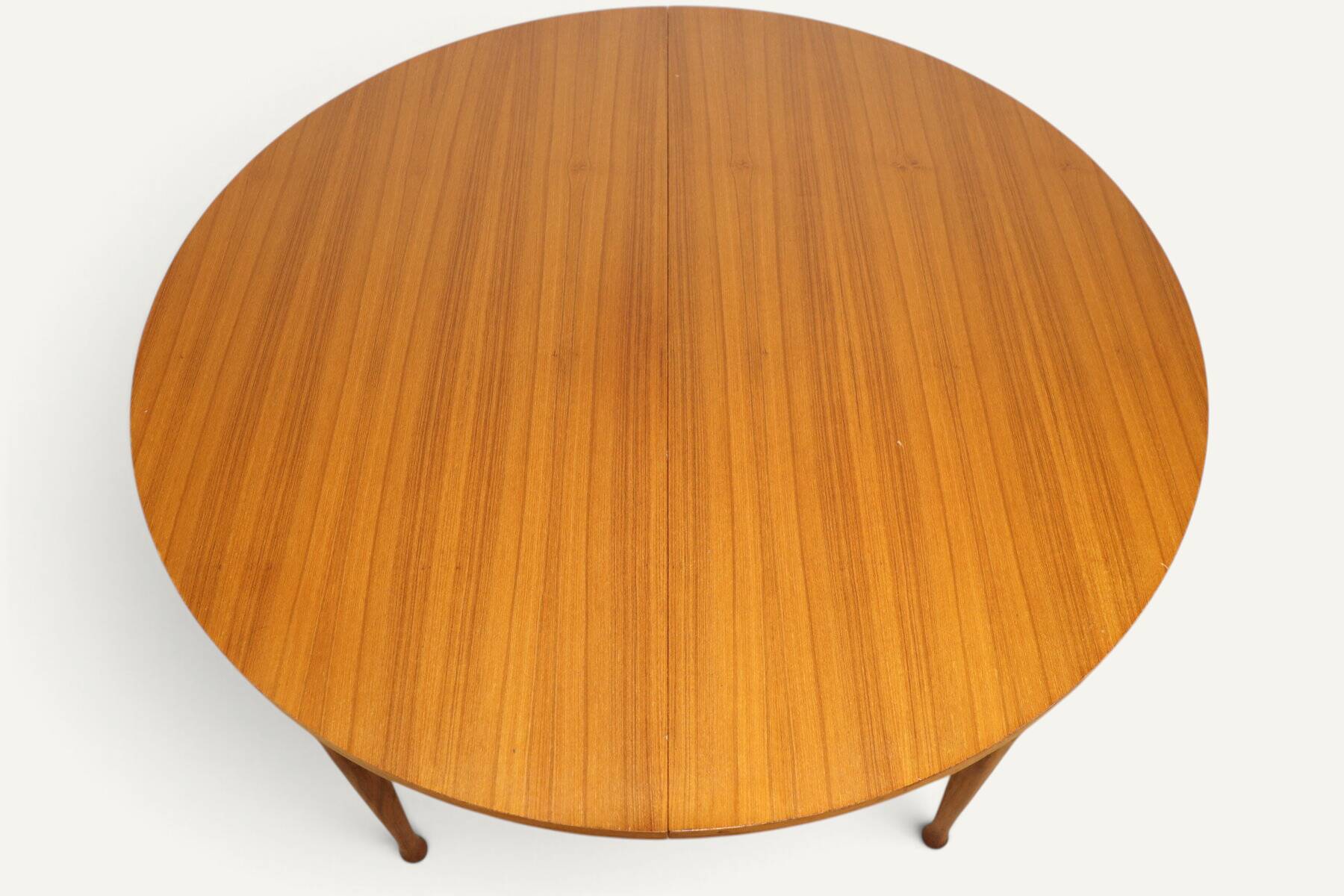 Table à manger extensible vintage en teck – années 1960