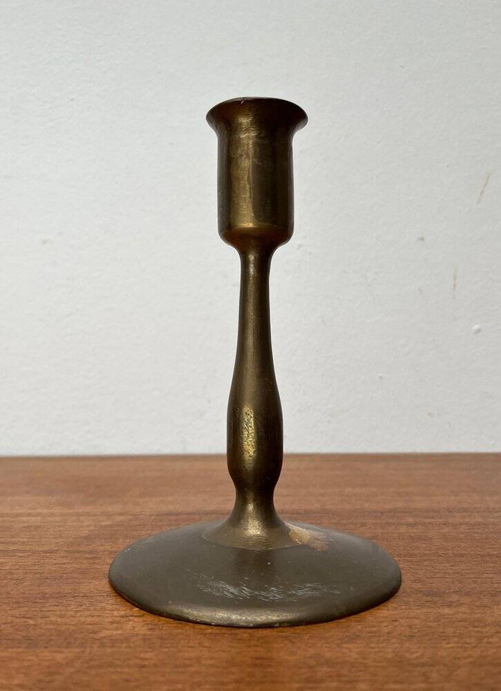 Porte-bougies en métal du milieu du siècle, années 1960, lot de 2