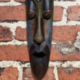 Wooden wall mask.