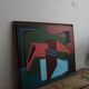 Abstract canvas "Clarity" by Bodasca