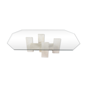 Table basse brutaliste