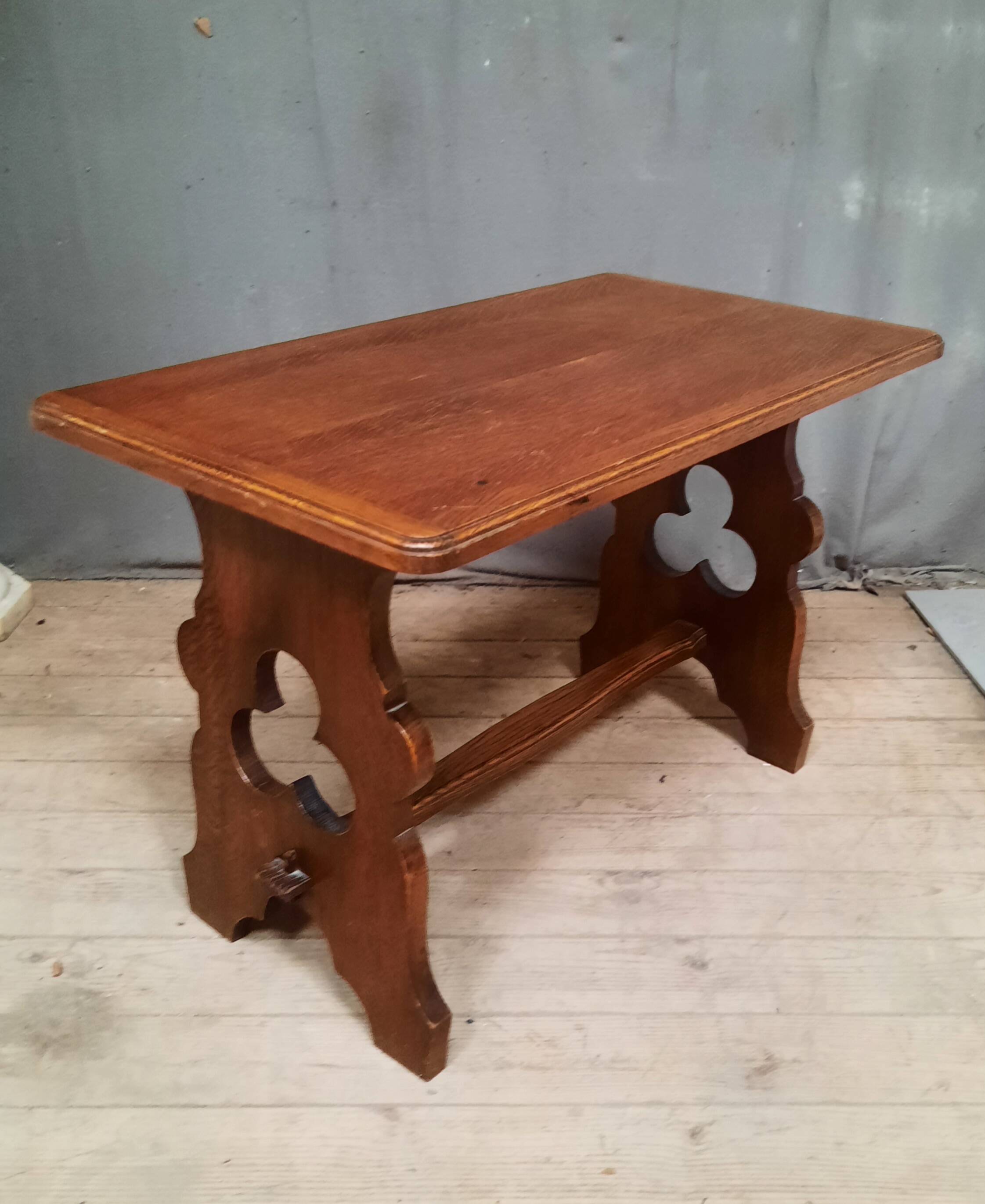 Solid wood coffee table